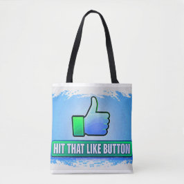Hit That Like Button Tasche