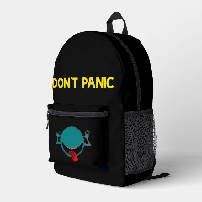 Hitch Hiker's backpack Bedruckter Rucksack (Rückseitige Ecke Rechts)