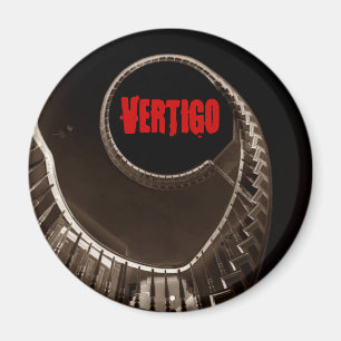 Hitchcock-esque Schwindel-dunkler Magnet