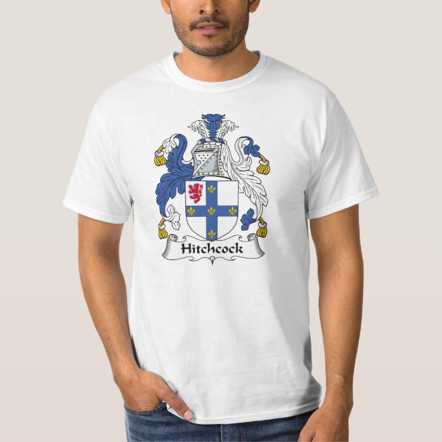 Hitchcock Familienwappen T-Shirt (Vorderseite)