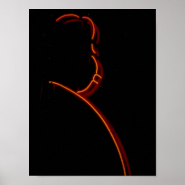 Hitchcock In Neon, Chicago Poster Sur Les Signes N (Devant)