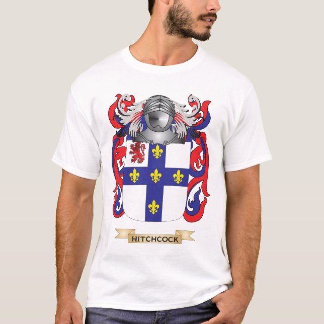 Hitchcock Wappen (Familienwappen) T-Shirt (Vorderseite)