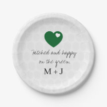 'Hitched and Happy on the Green' Golf Wedding 