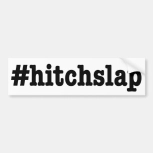 #hitchslap " autoaufkleber