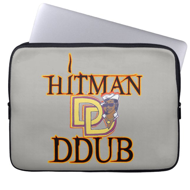 HITMAN*DDub Laptop-Hülse Laptopschutzhülle (Vorderseite)