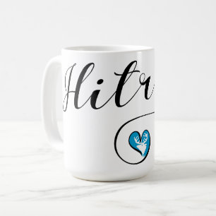 Hitra Flag Heart, Norwegen Kaffeetasse