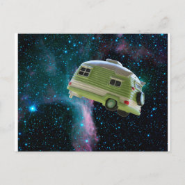 Hitze deinen Anhänger an einen Stern Postkarte