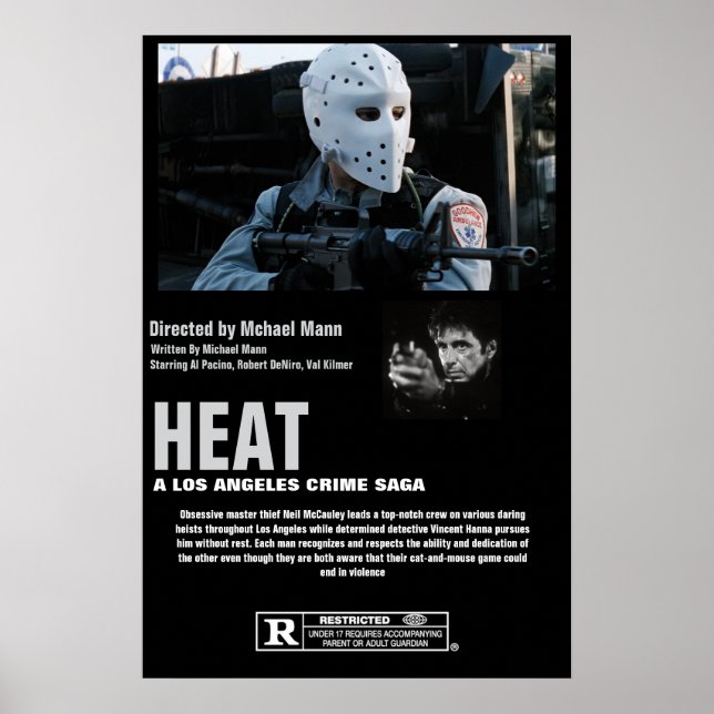 Hitze Poster (Vorne)