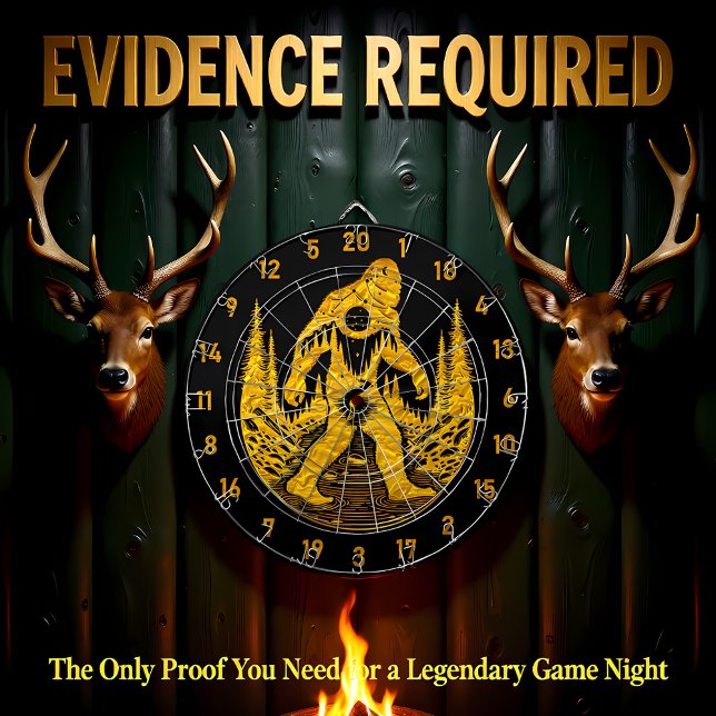 Hitze von Bullseyes und Bigfoot Dreams Dartscheibe (Von Creator hochgeladen)