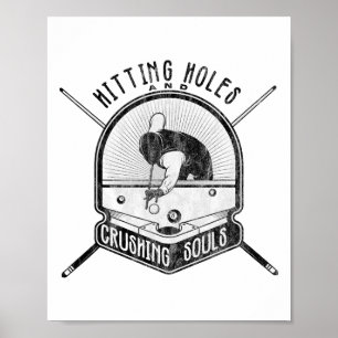 Hitze von Holen und zerdrückende Soles Funny Billi Poster