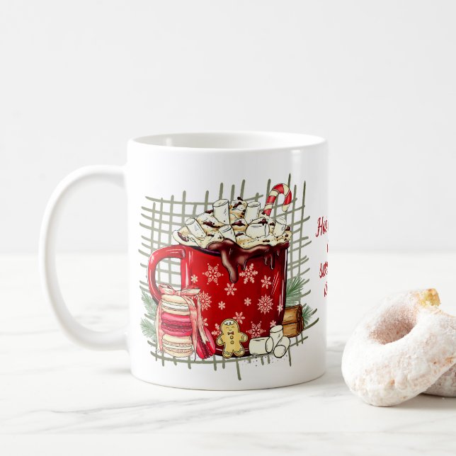 Hitzebefall Kaffeetasse (Mit Donut)