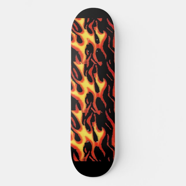 Hitzewallungen Skateboard (Vorderseite)