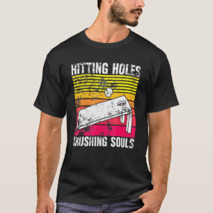 Hitzewallungen und zerdrückende Soule Cornhole Gam T-Shirt