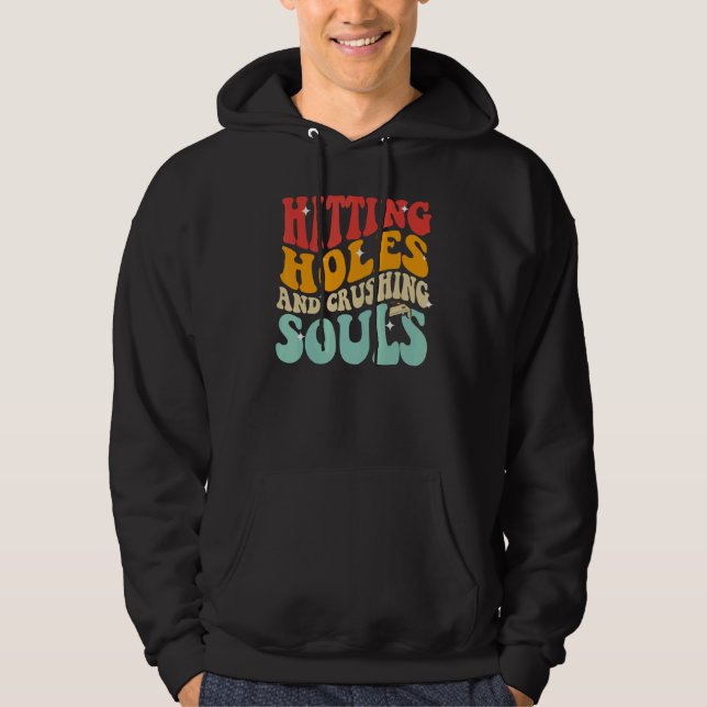 Hitzewallungen und zerkleinernde Soule Cornhole Re Hoodie (Vorderseite)