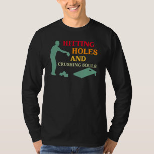 Hitzewallungen und zerkleinernde Soule Cornhole Sp T-Shirt
