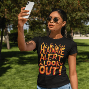 Hitzewelle Alarm: Aussehen! T-Shirt