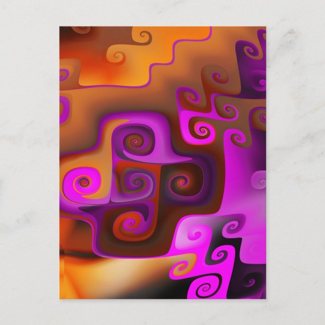 Hitzewelle Postkarte (Vorderseite)