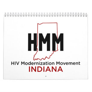 HIV/AIDS-Bewusstsein - Anpassbar Kalender