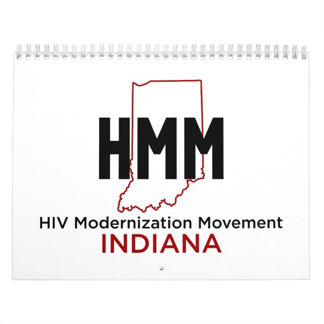 HIV/AIDS-Bewusstsein - Anpassbar Kalender (Titelbild)