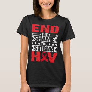 HIV AIDS-Bewusstseinsmonat Beendet Die Scham Die S T-Shirt
