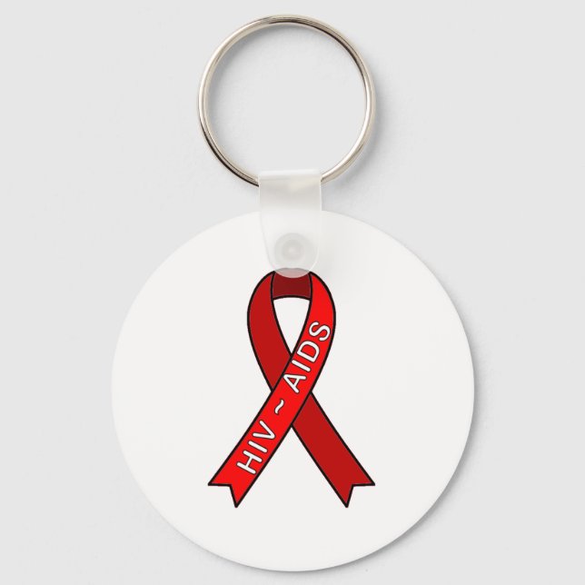 HIV/Aids-Schlüsselanhänger Schlüsselanhänger (Vorderseite)