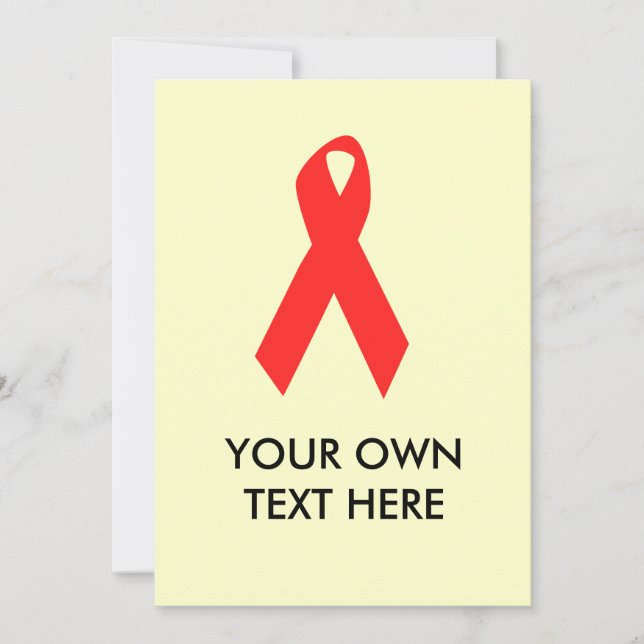 HIV-BEWUSSTSEIN / Aids-Bewusstsein (Vorderseite)