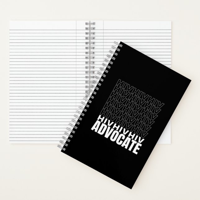 HIV HIV-Advocate Notizbuch (Innen)