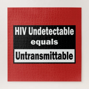 HIV nicht nachweisbar gleicht HIV unübertragbar