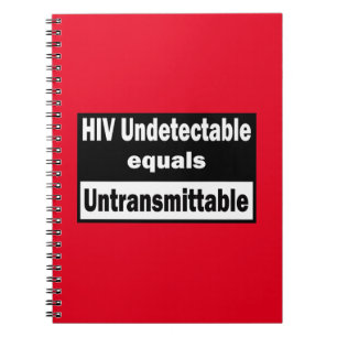 HIV nicht nachweisbar gleicht HIV unübertragbar Notizblock