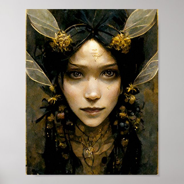 Hive Queen 2 Fantasy Art Poster (Vorne)