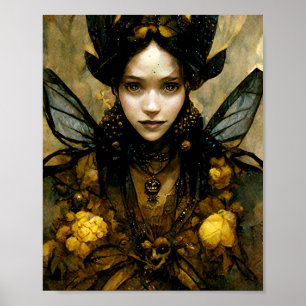 Hive Queen 3 Fantasy Art Poster