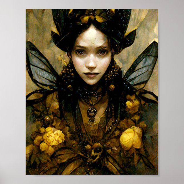 Hive Queen 3 Fantasy Art Poster (Vorne)