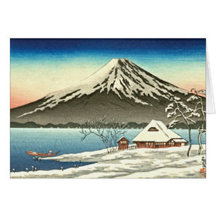 Hiver 1890 du mont Fuji