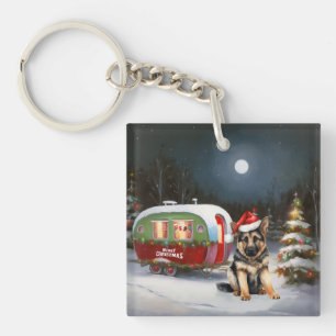 Hiver Allemand Berger Caravane Noël Aventure