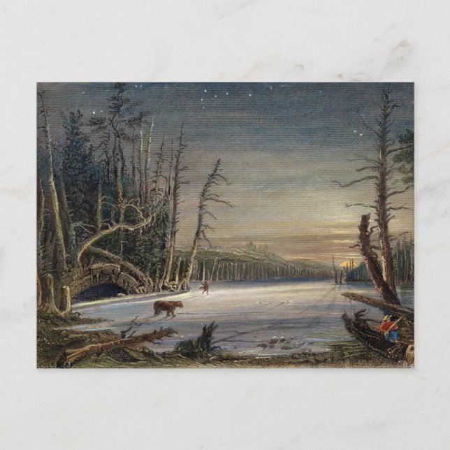 HIVER DANS LA CARTE CATSKILLS NOËL (Devant)