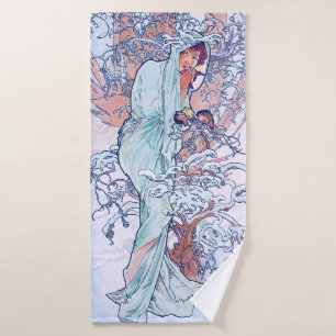 Hiver (Quatre Saisons), Alphonse Mucha