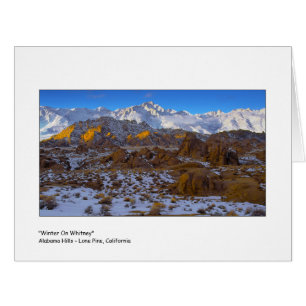 "Hiver sur Whitney "