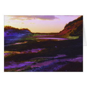 Hiver tôt de coucher du soleil