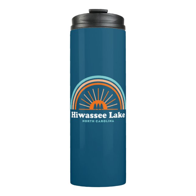 Hiwassee North Carolina Rainbow Thermosbecher (Vorderseite)