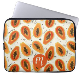 Hiya Papaya Pattern Laptopschutzhülle