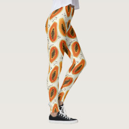 Hiya Papaya Pattern Leggings