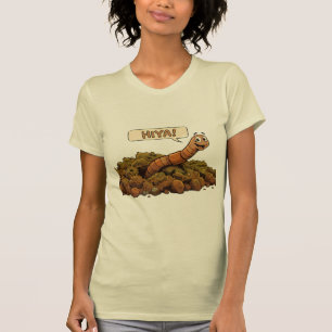 "Hiya!" Von unten T-Shirt