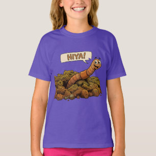 "Hiya!" Von unten T-Shirt