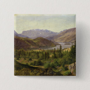 Hjelle in Valders, Fliesen-Fjord, 1835 Button