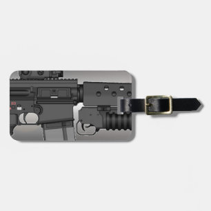 HK417 mit M203 Gepäckanhänger