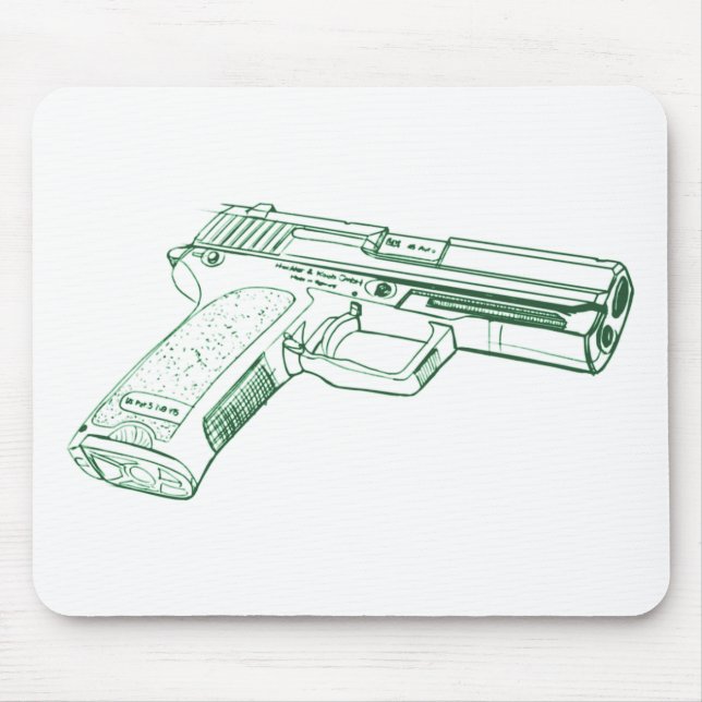 HK USP 45 MOUSEPAD (Vorne)