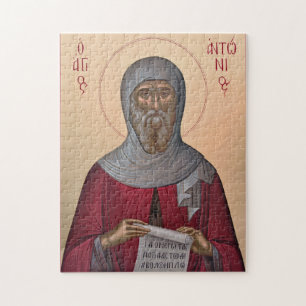 Hl. Antonius der Große orthodoxe christliche Ikone