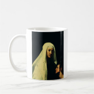 Hl. Franziska von Rom Schutzengel Fine Art Kaffeetasse