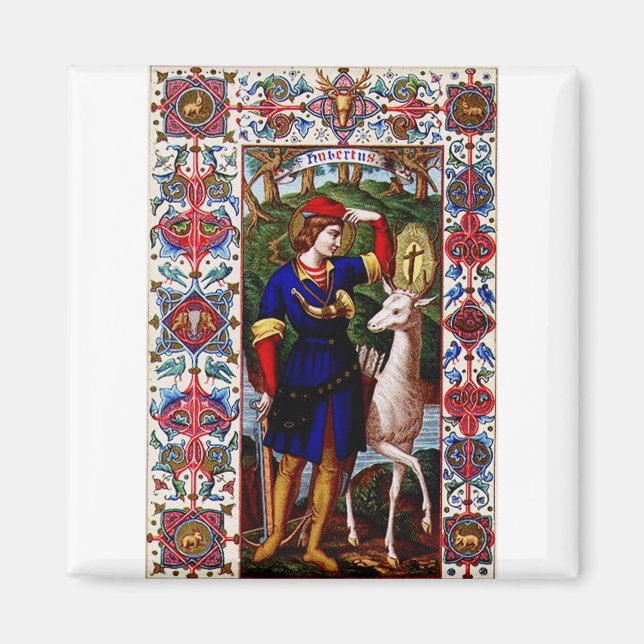 Hl. Hubert von Liege am Hof Magnet (Vorne)