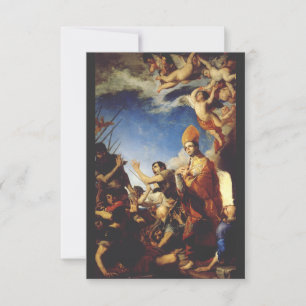 Hl. Januarius, Bischof von Benevent - Fine Art Dankeskarte